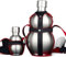 Hip Flask,Portable Hip Flasks,Hip Flask Big Gourd Stainless Steel Hip Flask Alcohol Hip Flask 250ML 500ML 1500ML Leather Holster Large Capacity Portable for traval (Color : 500ML) (Color : 500ml)