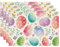 Artoid Mode Aquarell Ostereier Ostern 4er Set Platzsets, 30x45cm Frühling Bankett Tischsets Waschbar Platzdeckchen Küche Party Deko
