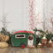 Homgoday Weihnachts Wohnwagen Weihnachtsdeko Weihnachtliche Hängende Holzhaus Christbaumschmuck Weihnachtsdekoration Handgefertigtes