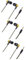 OSALADI 3 Stück Mp3/heavy Bass In-Ear-kopfhörer Mit Rauschunterdrückung 3 5 Mm Stereo-Headset
