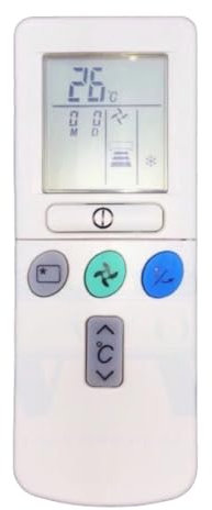 1 Mando a Distancia for Aire Acondicionado Hitachi RAS-S18H2 RAS-50SH4 RAS-18SH4 RAC-50YH4 RAS-50YHA1 RAS-50YHA3 RAS-60YHA3