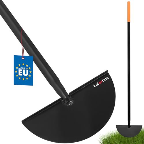 KOTARBAU® Rasenkantenstecher mit Metalstiel 122cm Stahl Halbmond Kantenstecher Rasenschneider Grasnarben Entferner Rasenkantenschneider manuell Rasenabstecher Gartengeräte Kantenschneider