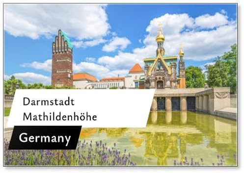Darmstadt Mathildenhöhe, Kühlschrankmagnet