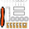 Accessoires pour Xiaomi X20+/ X10+ Plus, Dreame L10s Ultra/L10 Ultra/L10 Prime Robot 1 Brosse Principale, 2 HEPA Filtres, 4 Serpillères, 6 Sacs à poussière, 8 Brosses latérales,1 Couvercle KIT