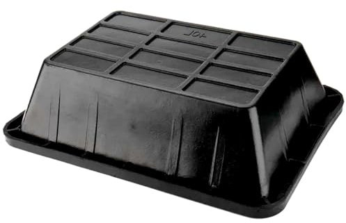 Bricoloco Gaveta de caucho grande multiusos 690x510x210 mm capacidad 40 litros – Extra fuerte y flexible. (1)