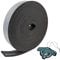 Armaflex Armacell original XG Kautschuk Streifen Zuschnitt + Scorprotect® Duftbaum (schwarz, 9 mm selbstklebend x 5 cm x 10 m)
