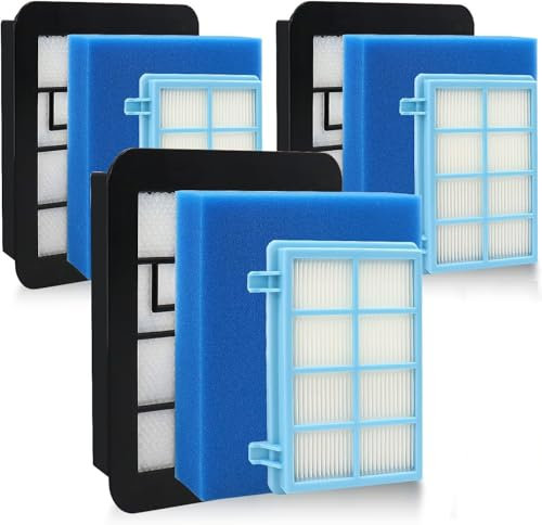 Filtro in schiuma for motore for aspirapolvere compatto Philips FC8010/01 FC9331/09 FC9332/09 Power Pro, FC8010