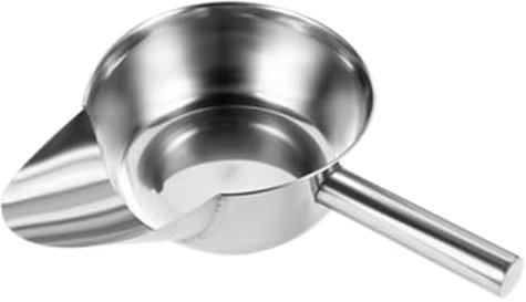 Pommes-Löffel, Popcorn-Löffel in Form von Entenschnabel, aus Edelstahl, ergonomischer Popcorn-Löffel für verschiedene Lebensmittel wie trockene Produkte, Süßigkeiten, Eiswürfel, Desserts und Snacks