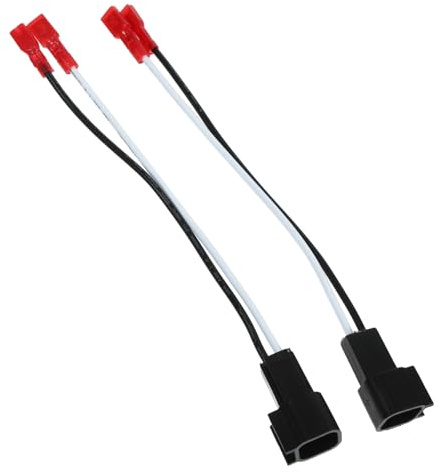 DIYEAH 2 pièces Câble Adaptateur de Connecteur de Haut Parleur pour Voiture Fil de Haut Parleur de Remplacement pour Installation Audio Automobile
