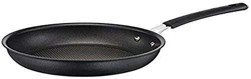 Lagostina 12073040120 Poêle 20 cm Tempra PTFE NM, Noir, fabriqué en France