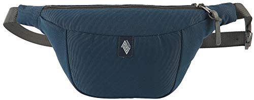 Nitro Hip Bag, Stylische Brusttasche, Gürteltasche mit 2 Fächern, Travel Pack, Heritage Umhängtasche, Festival Hüfttasche, Bauchtasche, 25 x 14 x 8cm, Indigo
