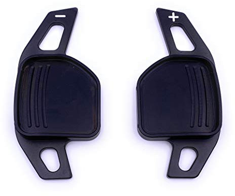 H-Customs Schaltwippen Shift Paddle TYP A kompatibel mit Leon 5F, auch Cupra black v2