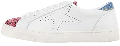 Steve Madden Damen Rezume Sneaker, Rot/Mehrfarbig, 37 EU