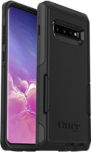 OtterBox Commuter Series Schutzhülle für Galaxy S10+ (nur), keine Einzelhandelsverpackung, Schwarz