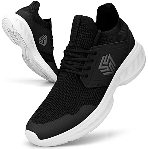Giniros Sneaker Herren Schuhe Sportschuhe Laufschuhe Turnschuhe Running Tennis Freizeit Straßenlaufschuhe Fashion Leichtgewichts Atmungsaktiv Walkingschuhe Outdoor Fitness Gym Jogging Hallenschuhe