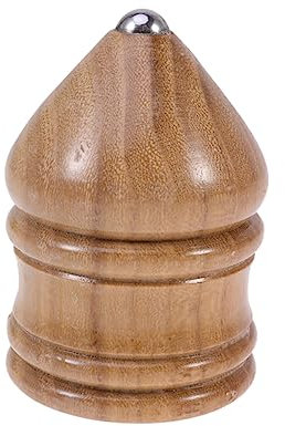 CIYODO Holzplatte Brummkreisel Kampfkreisel Holz Pumpkreisel Schwungkreisel Holzspiel Kreisel Blechkreisel Tops Holz Kreiselspiel DIY-Spielzeug Bemalung Kreisel Bambus Metall Led Kind