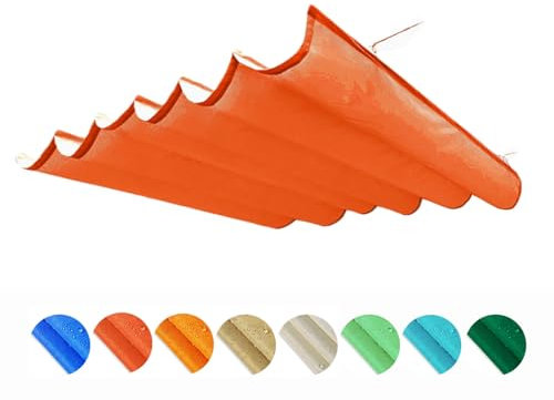 XPLKQXE Voile D'ombrage Rétractable Coulissante, Voile D'ombrage De Remplacement Pergola, Imperméable À l'eau À Pluie, Résistant Aux UV Terrasse Porche Patio