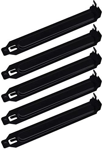 Limtula 5Pcs PC Case Blanking Plate For MATX Computer Chassis Back PCI Slot Cover Heat-dissipation Ventilation Baffle Heat-dissipation Dust Prevention And Ventilation Baffle
