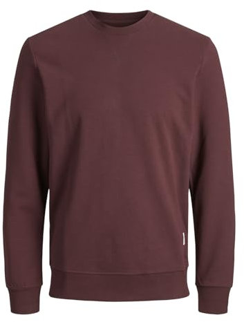 JACK & JONES Herren JJEBASIC Sweat Crew Neck, Sweatshirt, Langarm, Port Royale/REG, XXXL