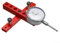 1*Table Saw Dial Indicator Gauge Band Saws Dial Indicator Gauge (Long Short)