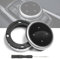 Youzzei Multimedia Knopf Abdeckung, Auto Multimedia Knob Cover (Mittel bis groß) für BMW 1er 3er 5er 7er F10 F20 F30 7-Tasten Bmw Idrive Knopf, ABS-Kunststoff F30 Knopfabdeckungen - Arrow Pattern