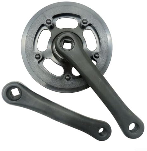 Juego de platos de bicicleta de 32 dientes, disco de 152 mm, brazo de manivela, soporte inferior cónico cuadrado, compatible con bicicleta eléctrica Mountain Road Fixie