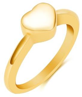 AIWENXI Urne Ring für Asche Herz Einäscherung Schmuck für Männer Frauen Einäscherung Ring Gedenkschmuck Edelstahl Andenken Mini Asche Halter