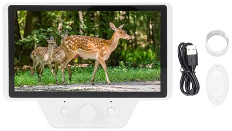 Occhiali Elettronici Intelligenti, Fotocamera 2K con Display IPS 5 Pollici per Visite Turistiche Diurne o Notturne