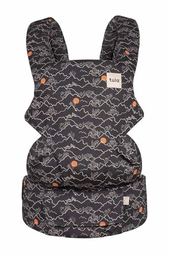 Tula Explore Mesh porte bébé des la naissance, porte bébé 3 en 1, face route, porte bebe dorsal (3.2-20.4 kg), Mojave