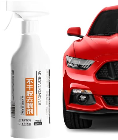 Kfz-Klebstoffentferner | Klebstoffentferner-Spray für Auto, sicher, effektiv, milde Glasölfilm-Entfernung, Reinigungsmittel für Heimfliesen, Metall