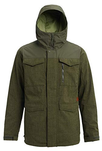 Burton Herren Snowboard Jacke COVERT, Forest Night Heather/Forest, S, 13065104965