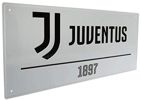 Juventus Street Sign White