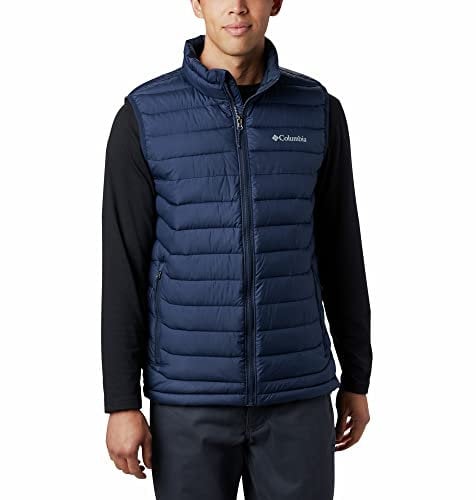 Columbia Powder Lite Vest, Gilet Uomo, Collegiate Navy, M