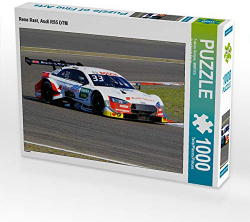 CALVENDO Puzzle Rene Rast, Audi RS5 DTM | 1000 Teile Lege-Größe 64 x 48 cm Foto-Puzzle für glückliche Stunden