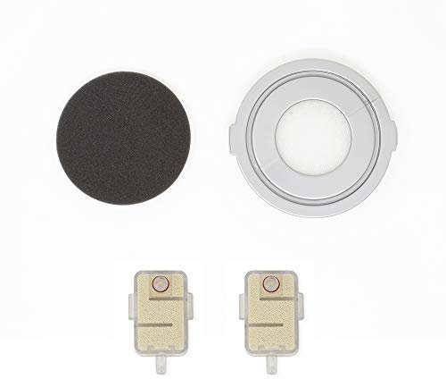 Polti PAEU03598 Kit di 3 filtri di Ricambio Vaporetto 3 Clean, plastica