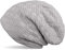 styleBREAKER warme Feinstrick Beanie Mütze mit Flecht Muster und sehr weichem Fleece Innenfutter, Unisex 04024058, Farbe:Hellgrau