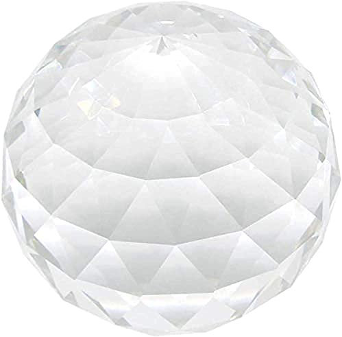 Klarglas Kristall Ball Prisma Suncatcher Regenbogen Maker, Kugel Faceted Blick Ball für Fenster, Feng Shui, Home Office Garten Dekoration (120mm)