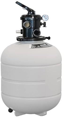 Suinga Filtre de sable Millennium pour piscine - Valve sélectrice supérieure incluse (Ø 380 mm - Sorties 1½)
