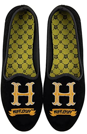 Cinereplicas Harry Potter Deluxe Slippers – Officially Licensed, Deluxe Hufflepuff, 4 UK