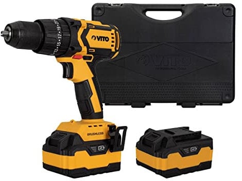 BRUSHLESS CORDLESS PERCUSSION COMBI DRILL 20V LI 2 BAT-4.0AH