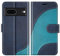 BoxTii Cover per Google Pixel 7, Custodia in PU Pelle Portafoglio per Google Pixel 7, Magnetica Cover a Libro con Slot per Schede, Blu