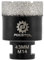 FOCSTOL Foret Diamant - 43mm Scie Cloche Diamant Brasée Sous Vide pour Porcelaine Carrelage Céramique Marbre Granit Quartz M14 Filetage
