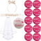 jenich 14Pcs JGA Buttons für Braut Buttons und Team Braut Buttons Braut Anstecker für Junggesellenabschied Party Hochzeit