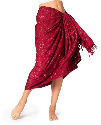 PANASIAM Sarong, B508 redstarlit sky, L