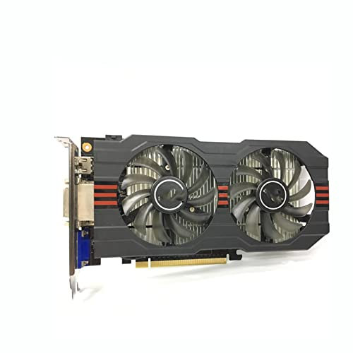 Taygate Scheda Grafica da Gioco Fit for ASUS. Carta Grafica Originale GTX 750. Ti. 2 GB 128. Po GDDR5. Schede Video for GeForce GTX 750. Ti. VGA. Carte 1050. GTX750 Ti.