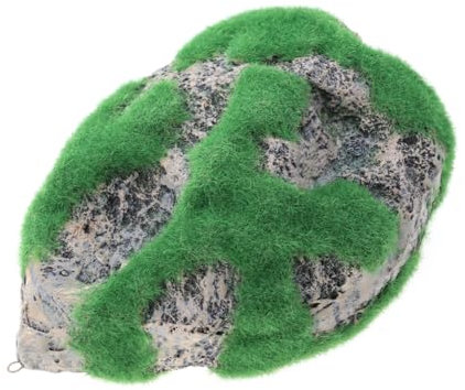 FONDOTIN Schwimmender Pumice Stein Aquarium Dekoration Mit Verstellbarem Aufhänger Künstlicher Stein Für Fischbecken Landschaftsdeko