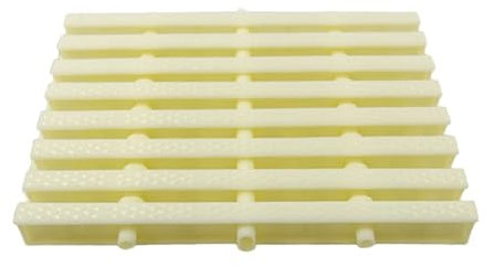 BZJPRFC Überlaufgitter for Poolabläufe, Spleißbares Kanalgitter, Langlebige Kanalgitterabdeckung for Einfahrten, Terrassendecks Und Gewerbliche Bereiche(25x100CM/20pcs)