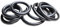 EPDM O-Ring 25.1mm x 18mm x 3.55mm, 25.1mm AD, 18mm ID, 3.55mm Breite, Metrische Dichtung für Kfz-Maschineninstallationen, Packung mit 20