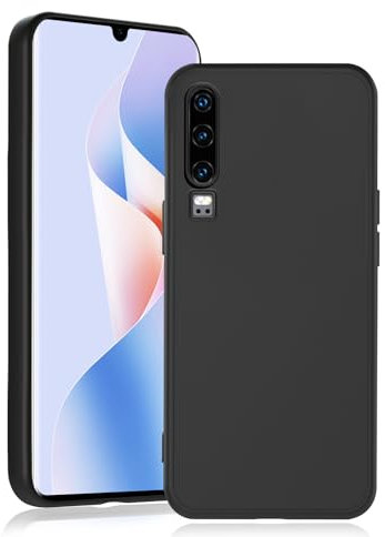 Agedate Hülle für Huawei P30 Handyhülle, Ultra Dünn Schutzhülle Kompatibel mit P30, Weiches Silikon Anti-Öl, Slim Stoßfeste Kratzfest für Huawei P30 Case, Vollständiger Kameraschutz