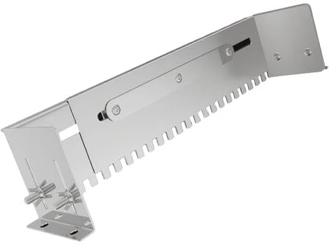 DPFCYBS Einstellbare Zahnkelle Mörtelkamm 300-800mm Fliesensandgerät Flachsand Nivellierung Fliesenlegen Werkzeug(Color:600mm(Oblique Angle))